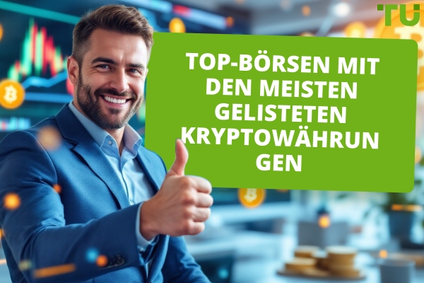 Top-Börsen mit den meisten gelisteten Kryptowährungen